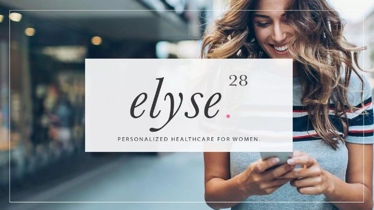 elyse28 pitch deck slide 1 of 9
