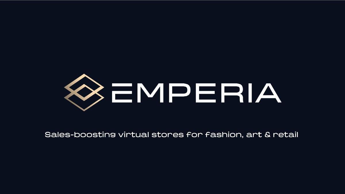 Emperia pitch deck slide 1 of 11