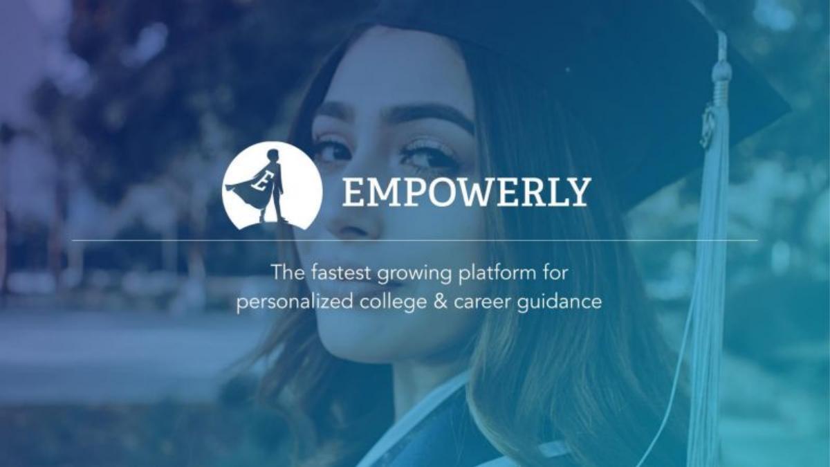 Empowerly pitch deck slide 1 of 14