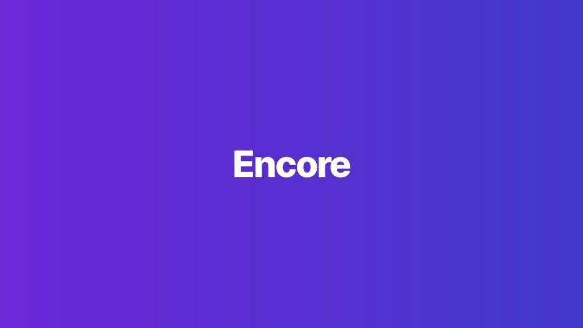 Encore pitch deck slide 1 of 24