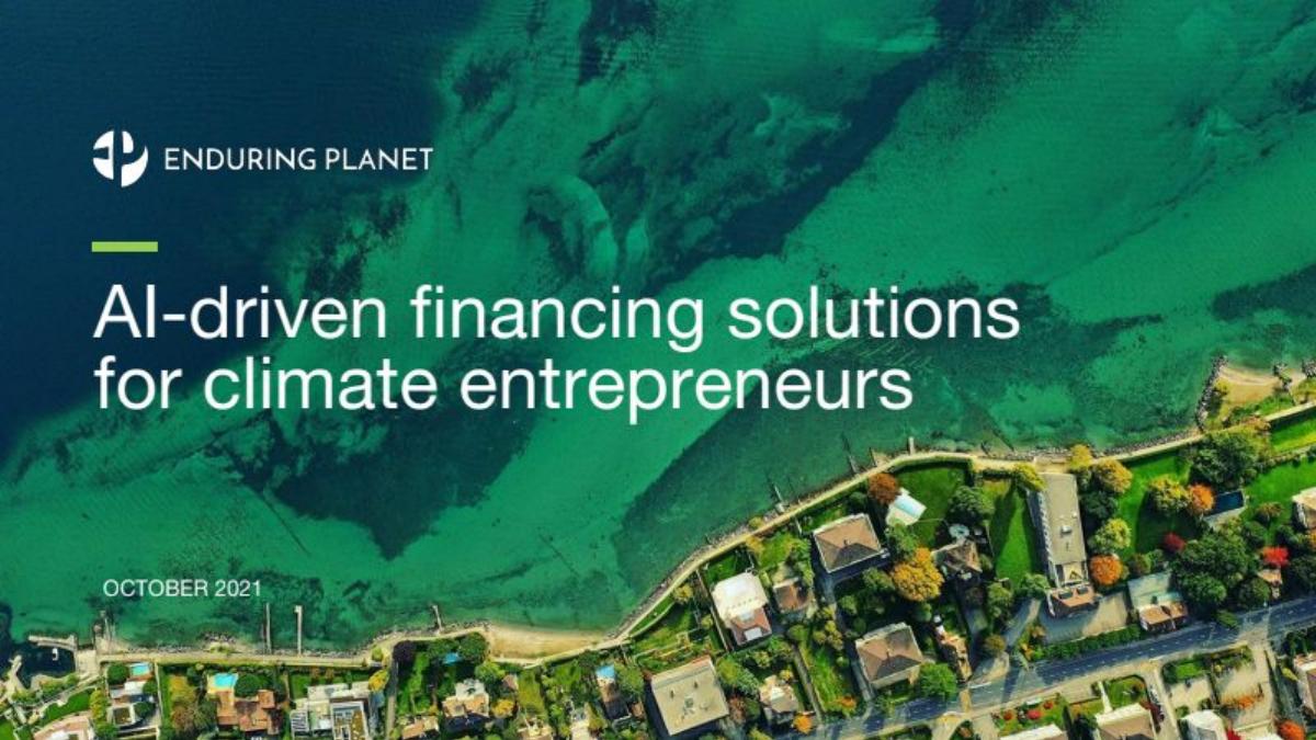 Enduring Planet pitch deck slide 1 of 25