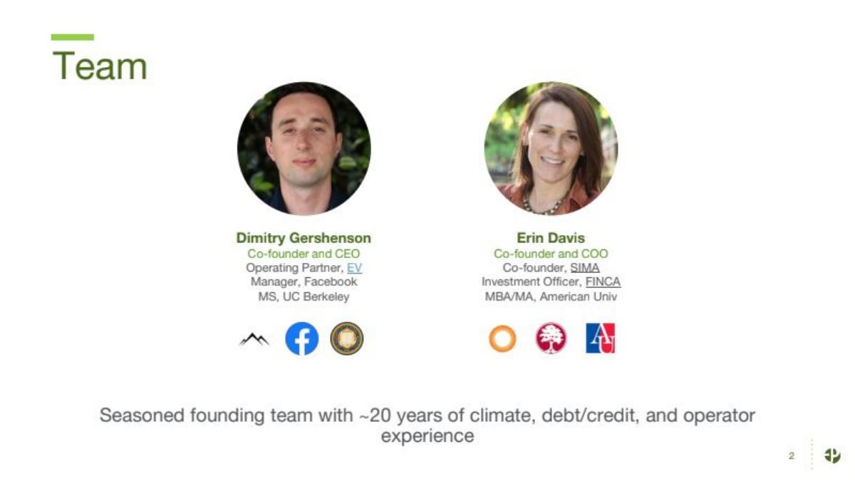 Enduring Planet pitch deck slide 2 of 25