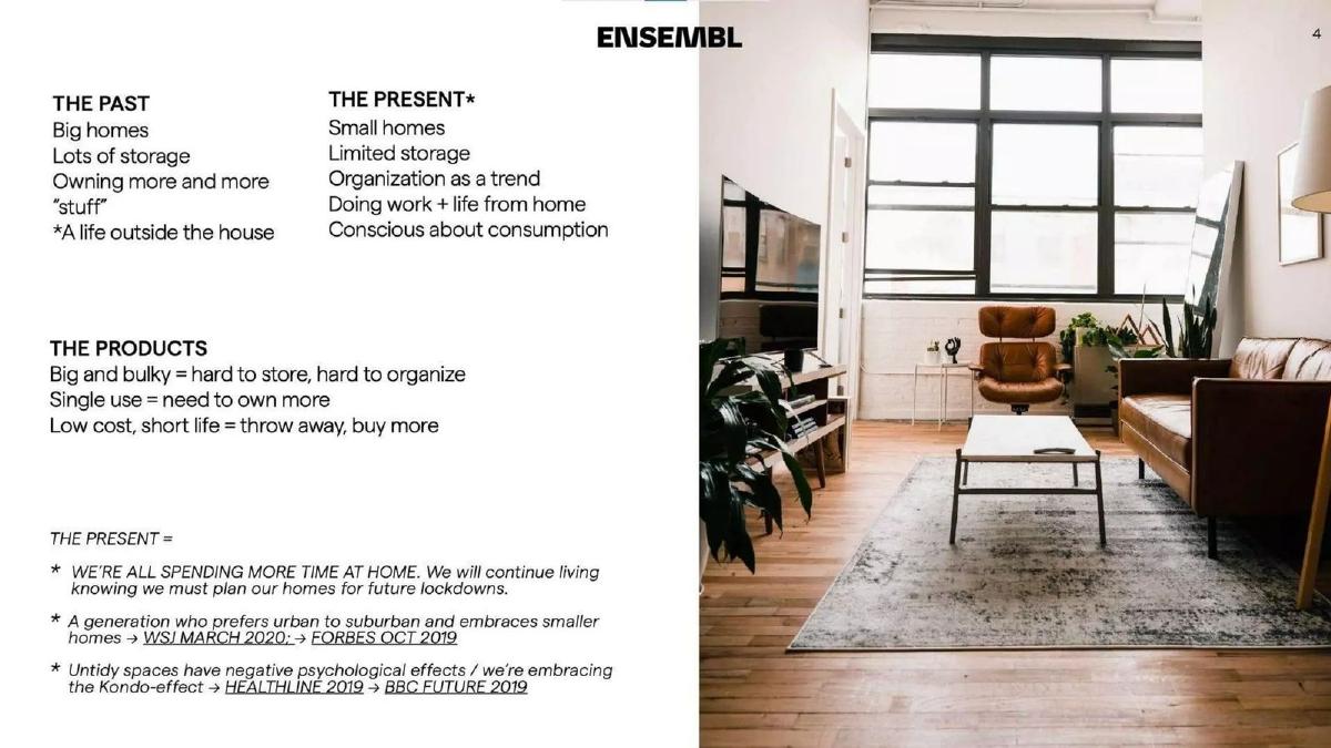 Ensembl pitch deck slide 4 of 19