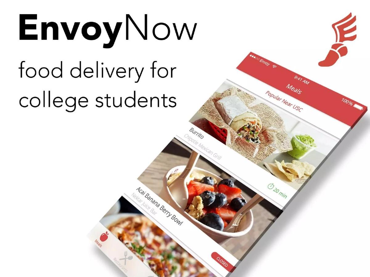 EnvoyNow pitch deck slide 1 of 10
