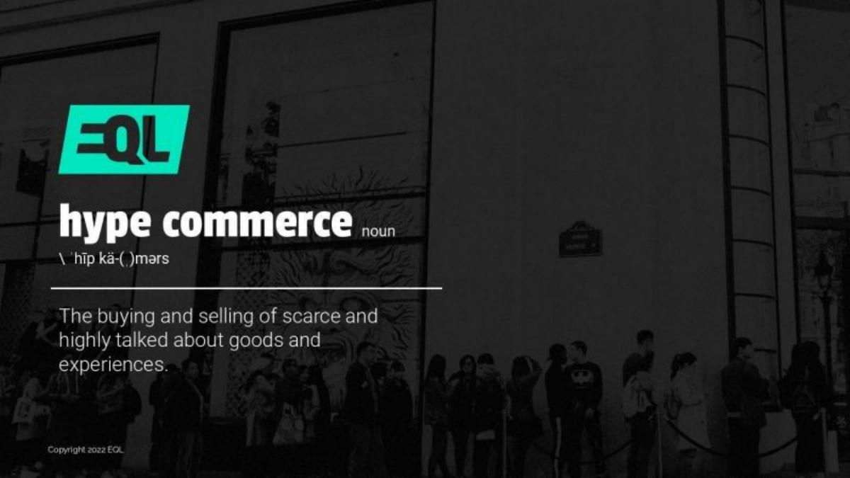 EQL pitch deck slide 1 of 18