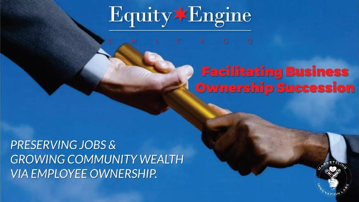Equity Engine pitch deck slide 1 of 17