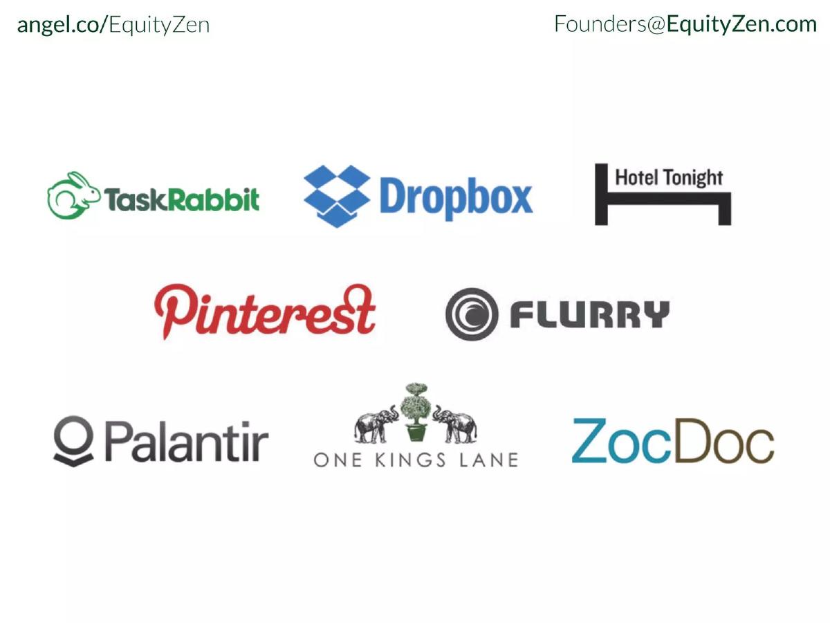 EquityZen pitch deck slide 2 of 9