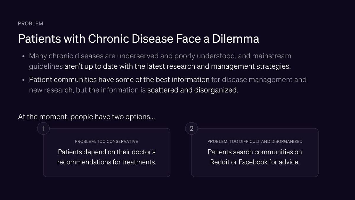 Eureka Health pitch deck slide 3 of 12