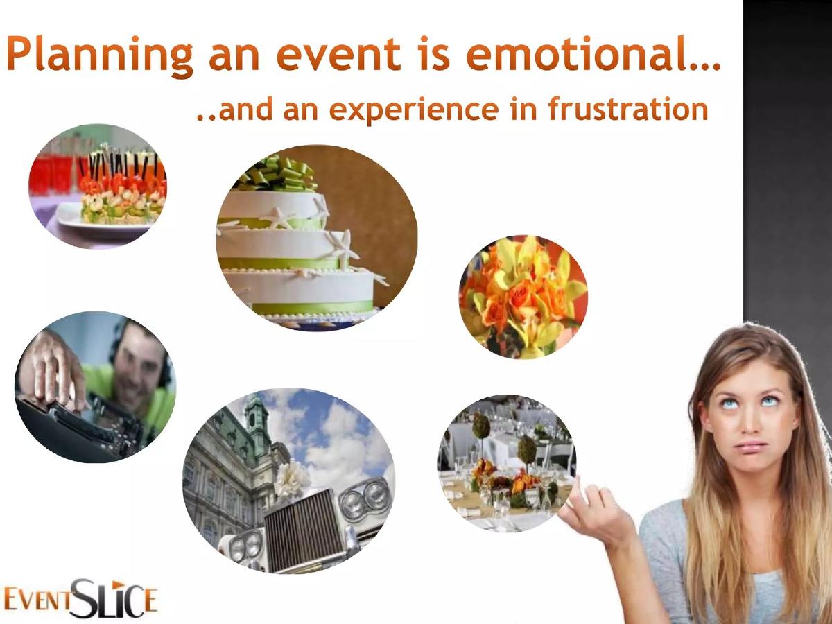 EventSlice pitch deck slide 2 of 18