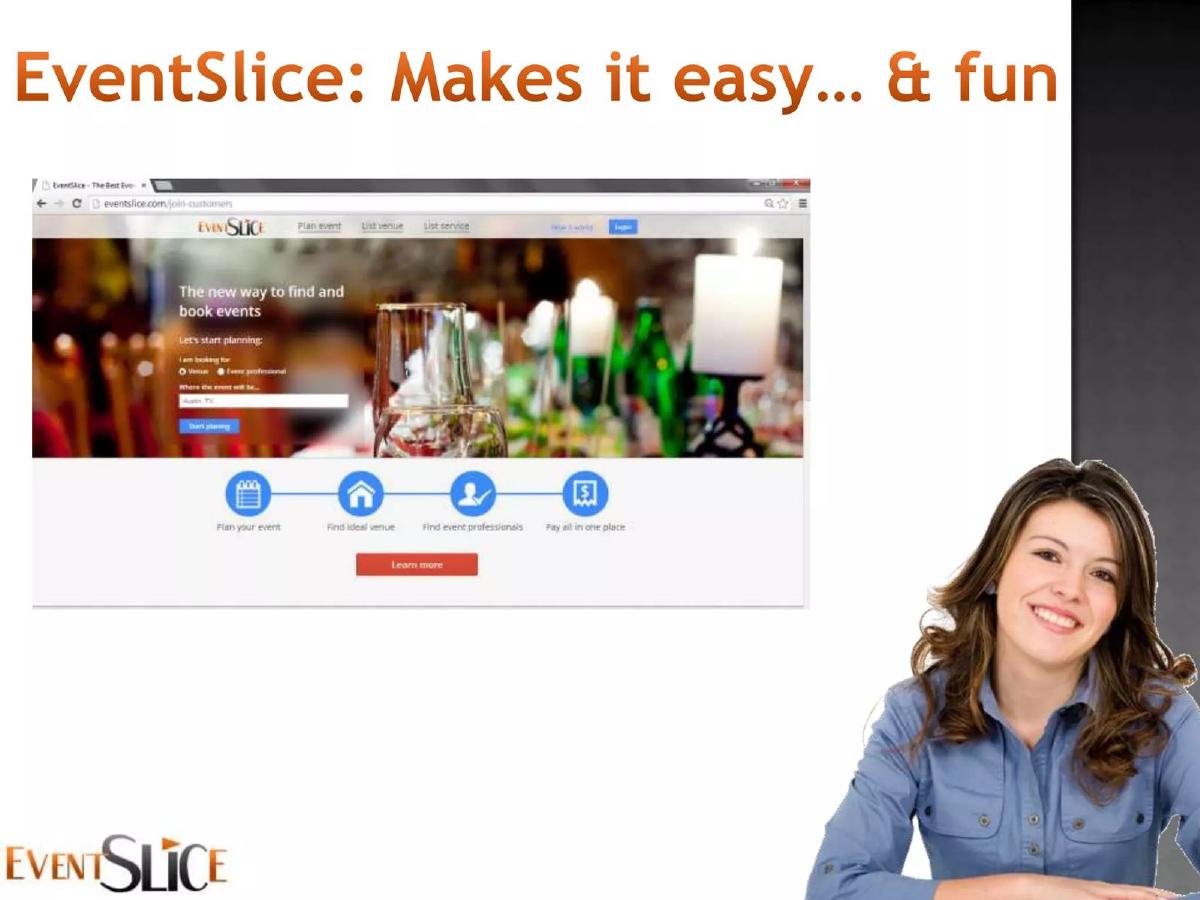 EventSlice pitch deck slide 3 of 18