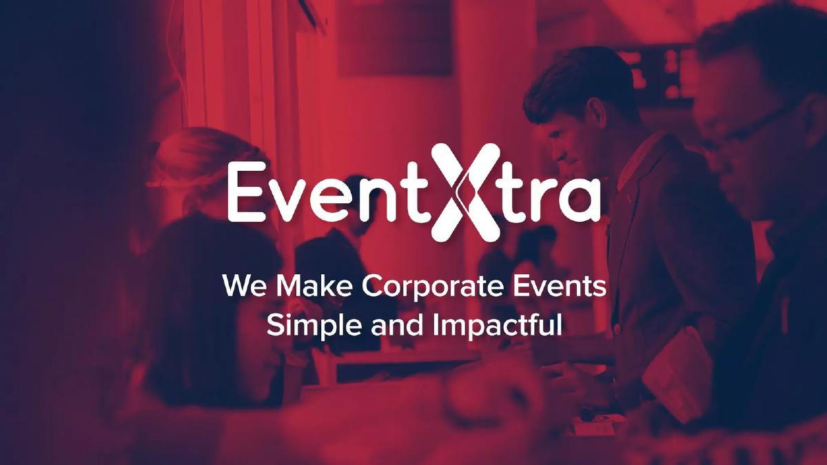 EventX pitch deck slide 1 of 17