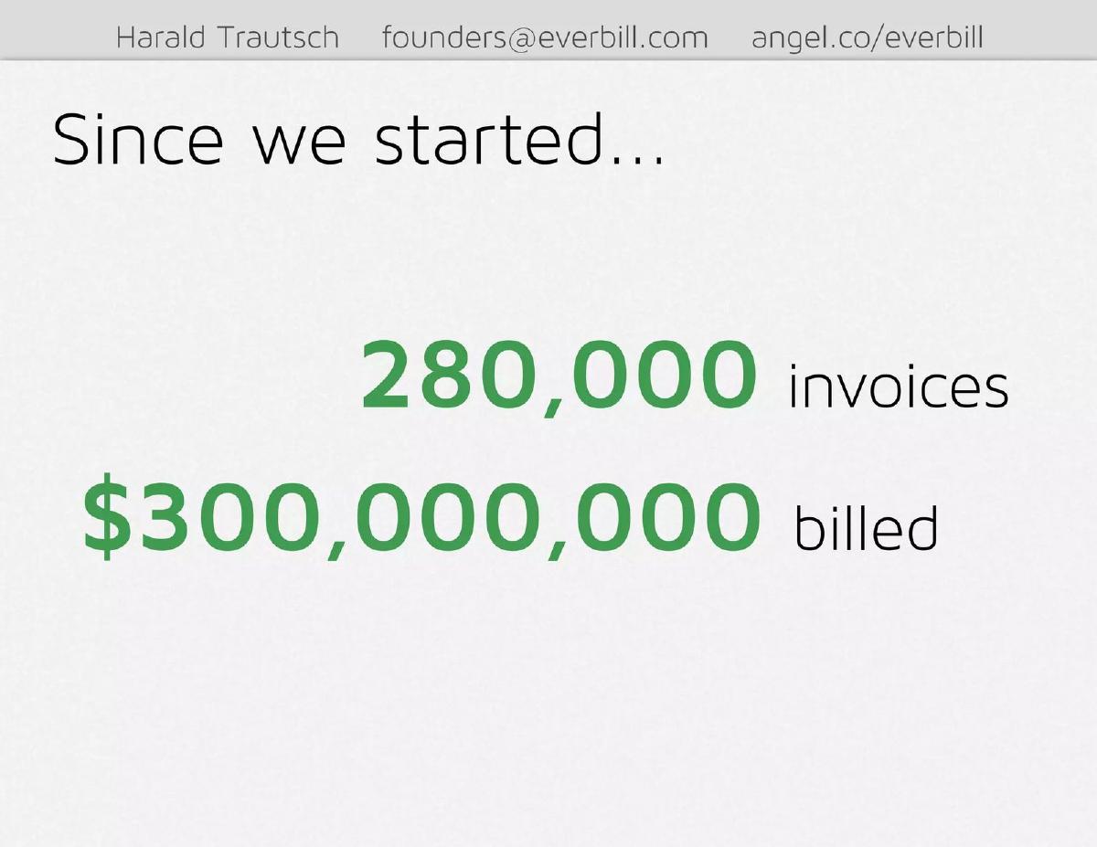 everbill pitch deck slide 6 of 8