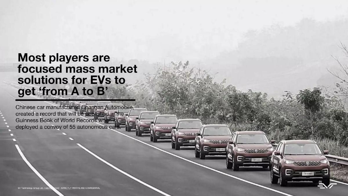 EV Technology Group Ltd. pitch deck slide 6 of 57