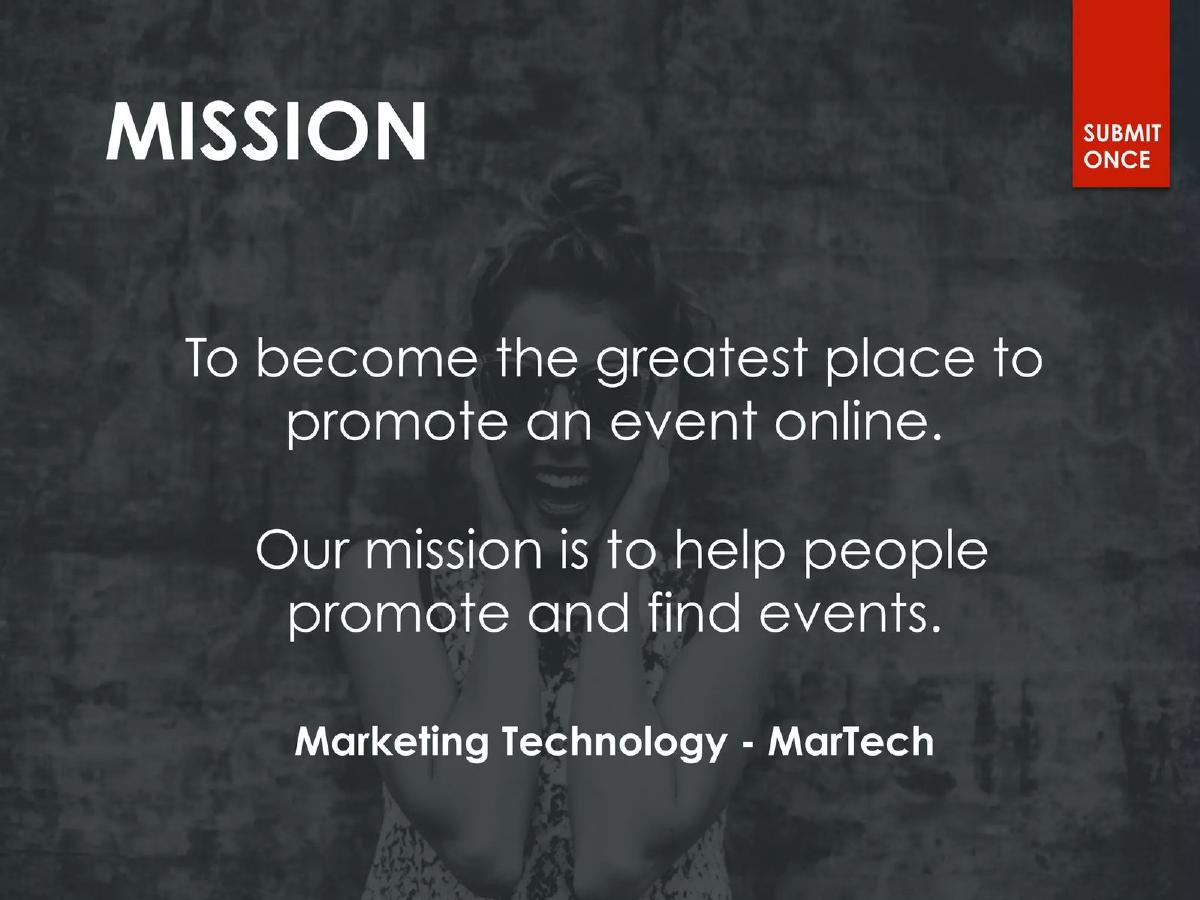evvnt pitch deck slide 3 of 16