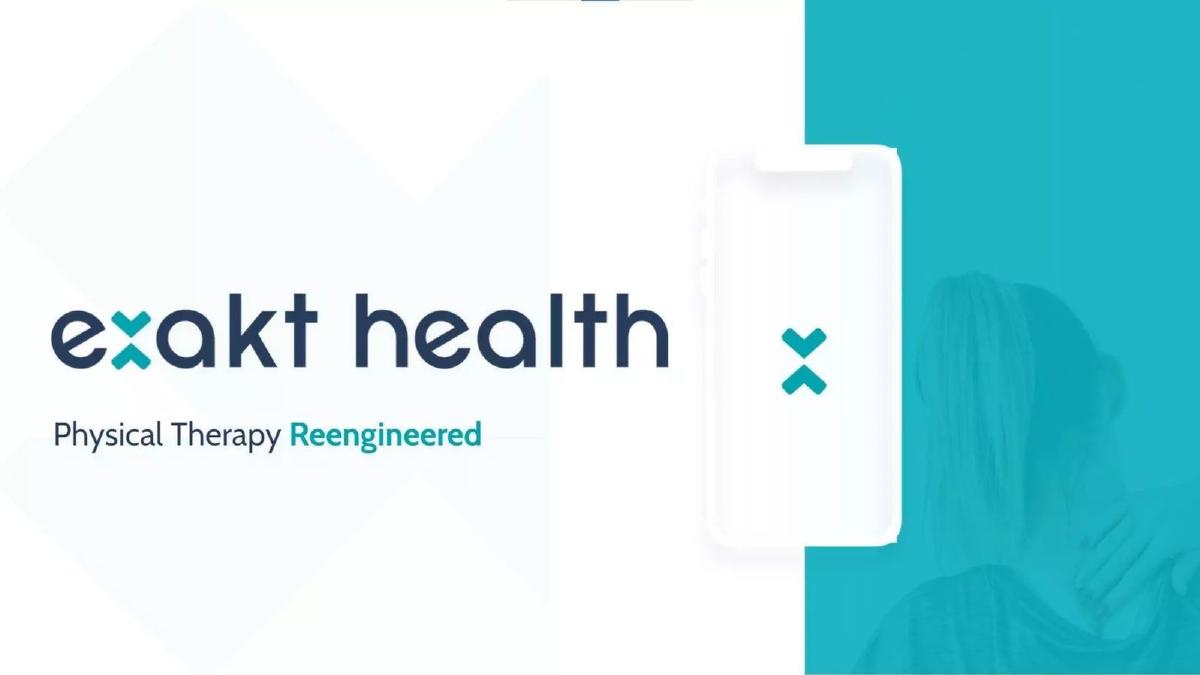 Exakt Health pitch deck slide 1 of 17