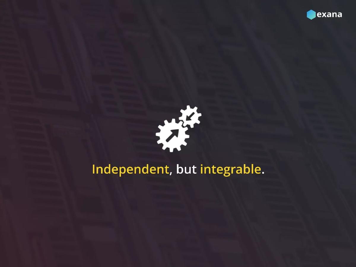 exana.io pitch deck slide 3 of 12