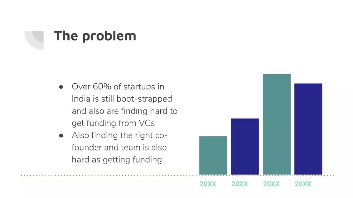Exelarc pitch deck slide 3 of 12