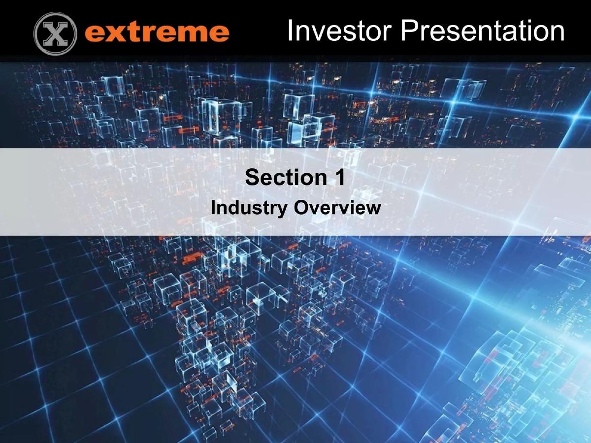Extreme Digital Ventures pitch deck slide 2 of 35