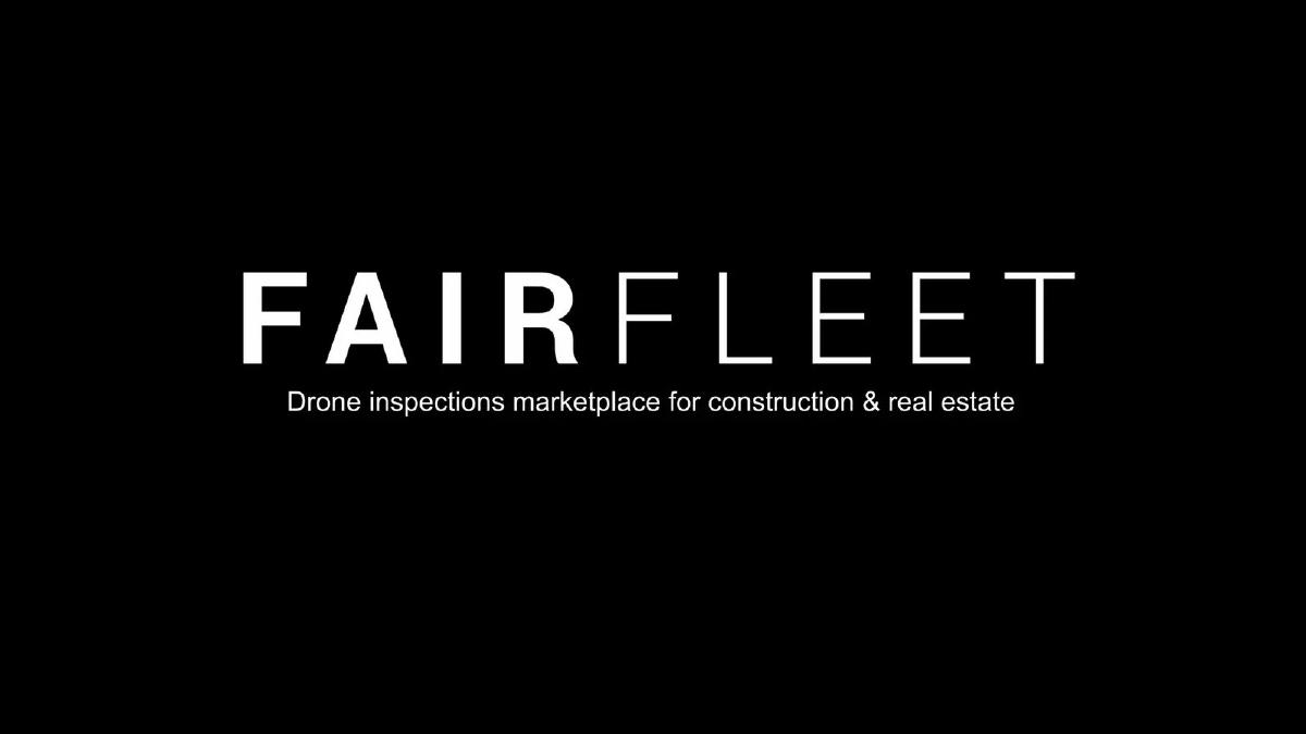 FairFleet pitch deck slide 1 of 11