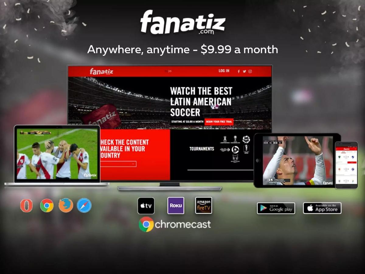 Fanatiz pitch deck slide 3 of 9