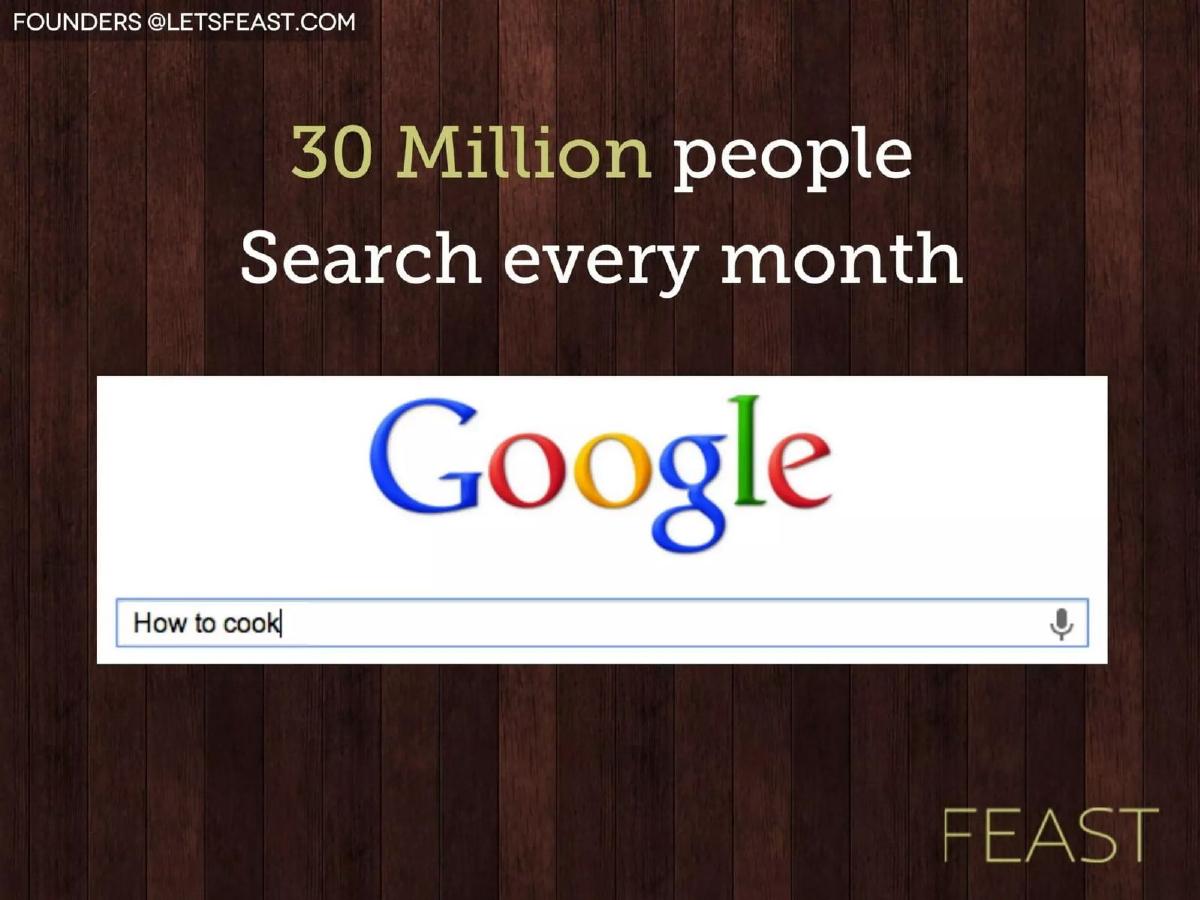 Feast pitch deck slide 6 of 18