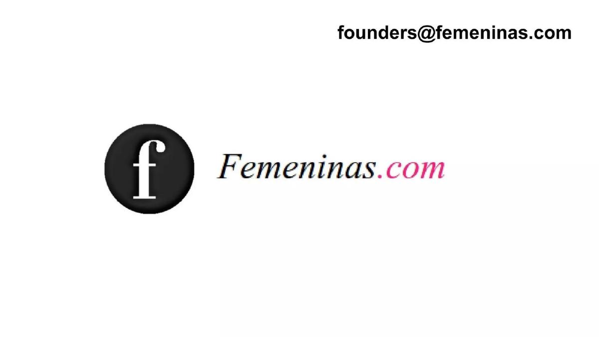 Femeninas pitch deck slide 1 of 12