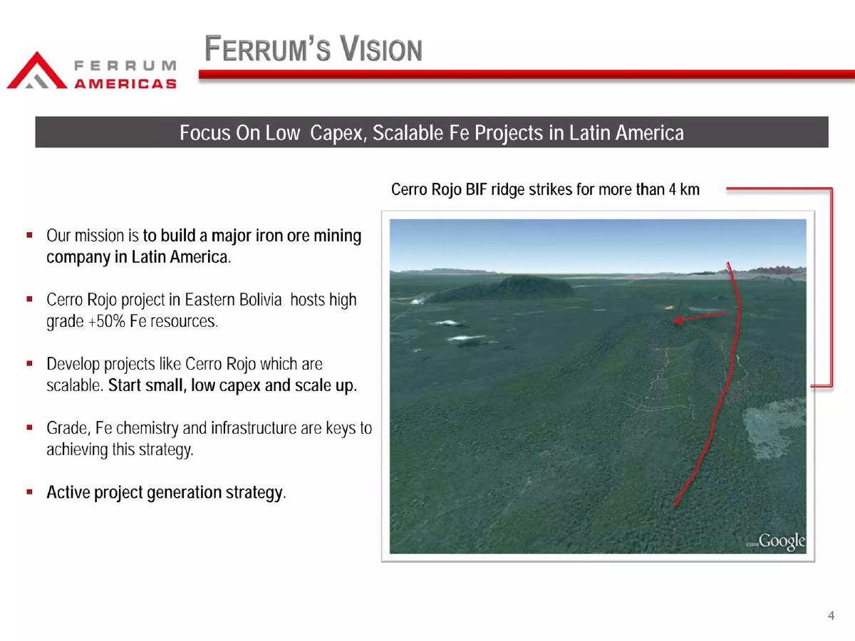 Ferrum Americas pitch deck slide 4 of 23