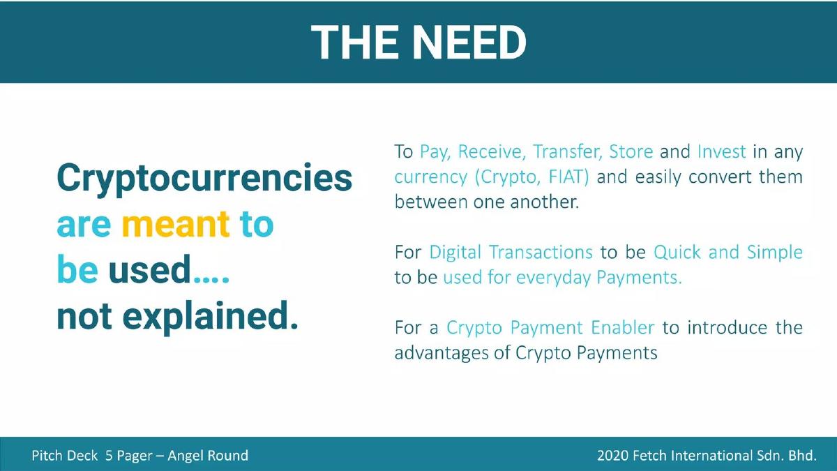 Fetch Payments pitch deck slide 4 of 24