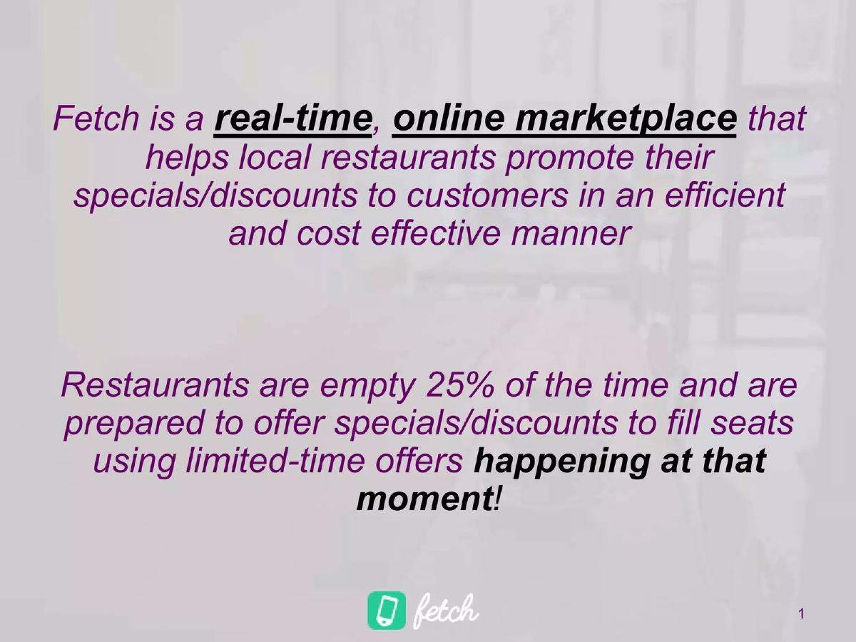 Fetch pitch deck slide 2 of 17