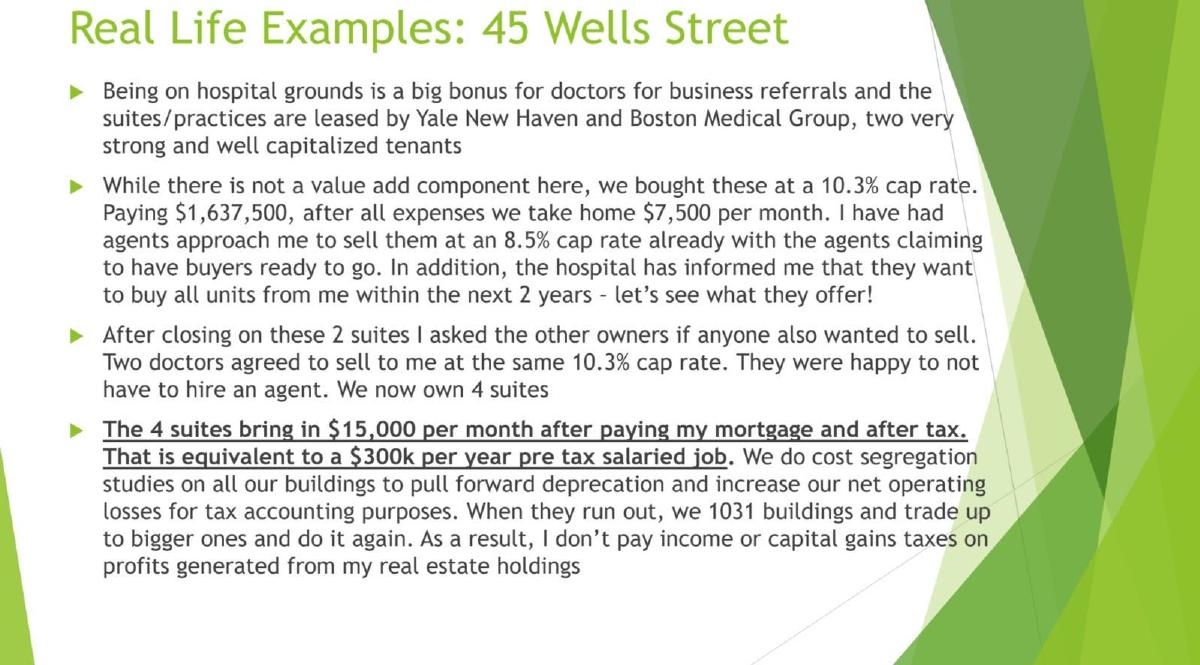 FI Real Estate Fund One, LLC pitch deck slide 6 of 7