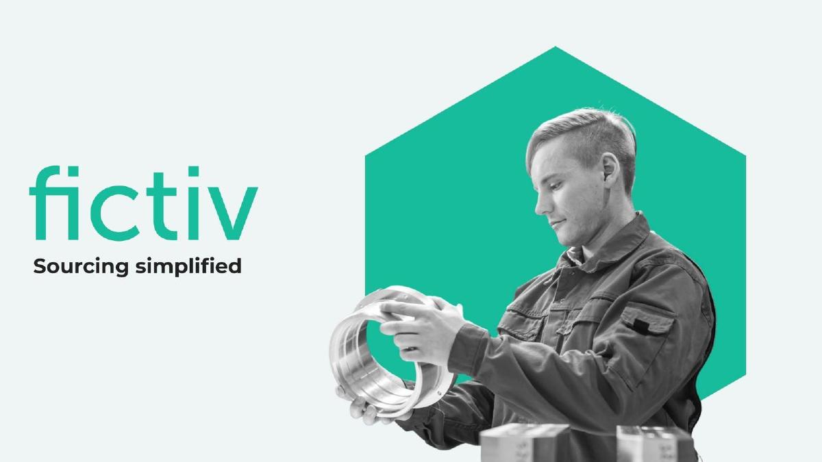 Fictiv pitch deck slide 1 of 15