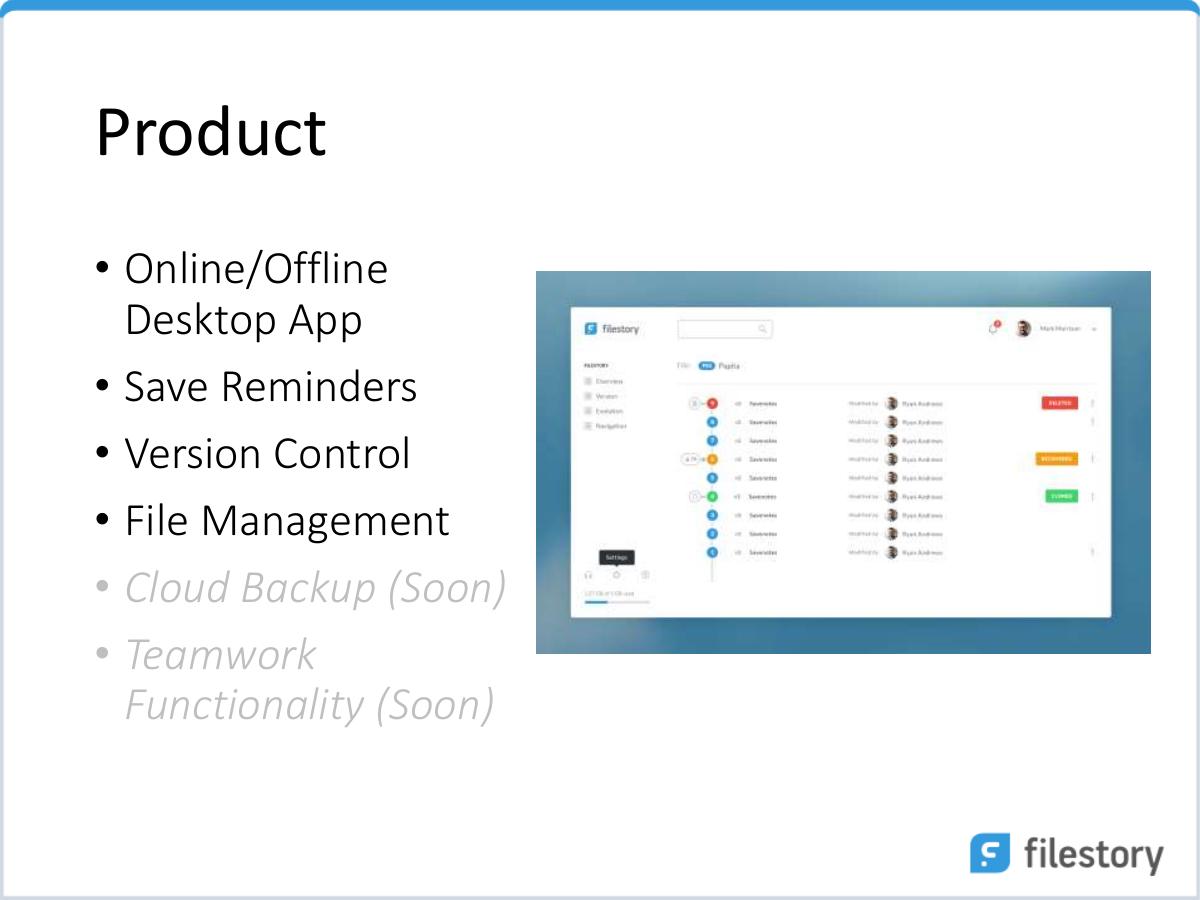 Filestory (getfilestory.com) pitch deck slide 4 of 14
