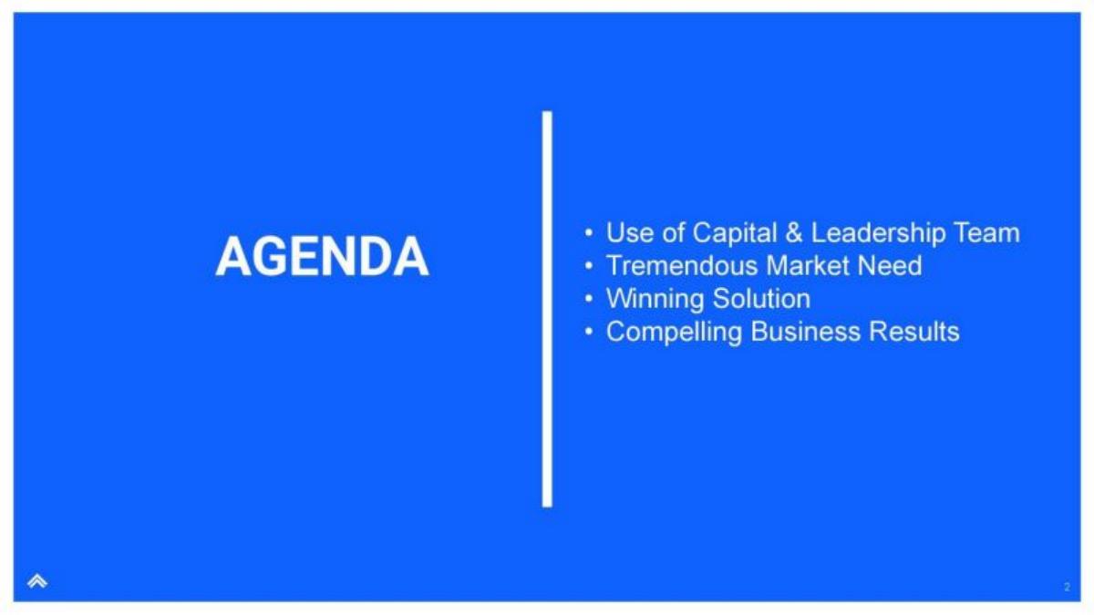 Filevine pitch deck slide 2 of 18