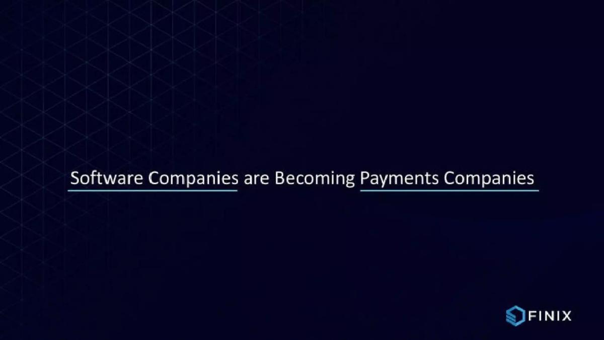 Finix Payments pitch deck slide 2 of 21