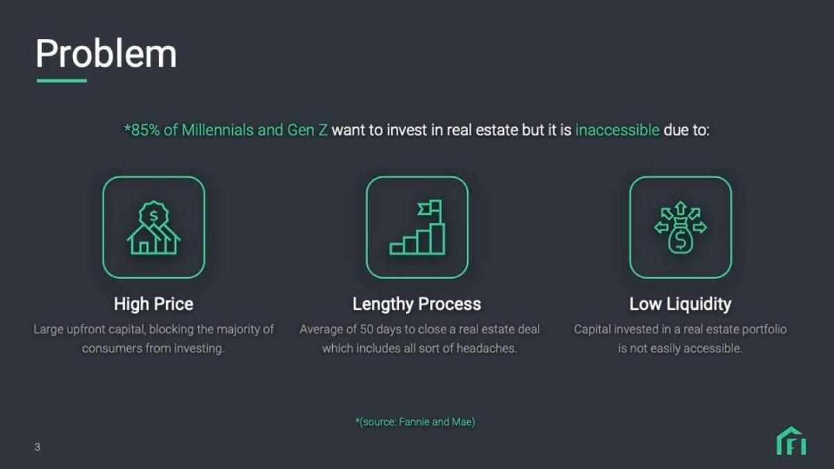 Fintor pitch deck slide 3 of 19