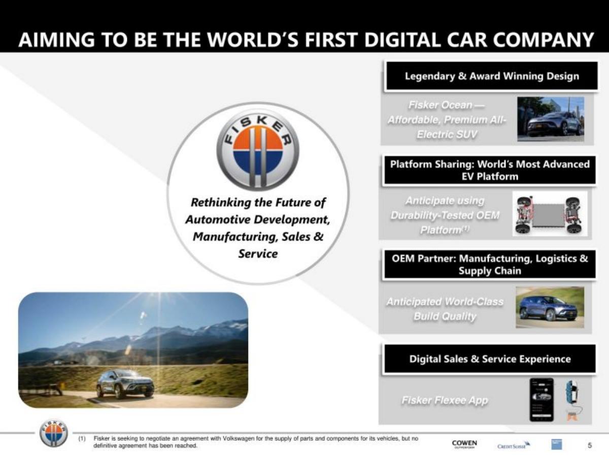 Fisker pitch deck slide 5 of 36