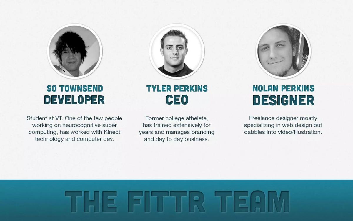 Fittr pitch deck slide 5 of 13