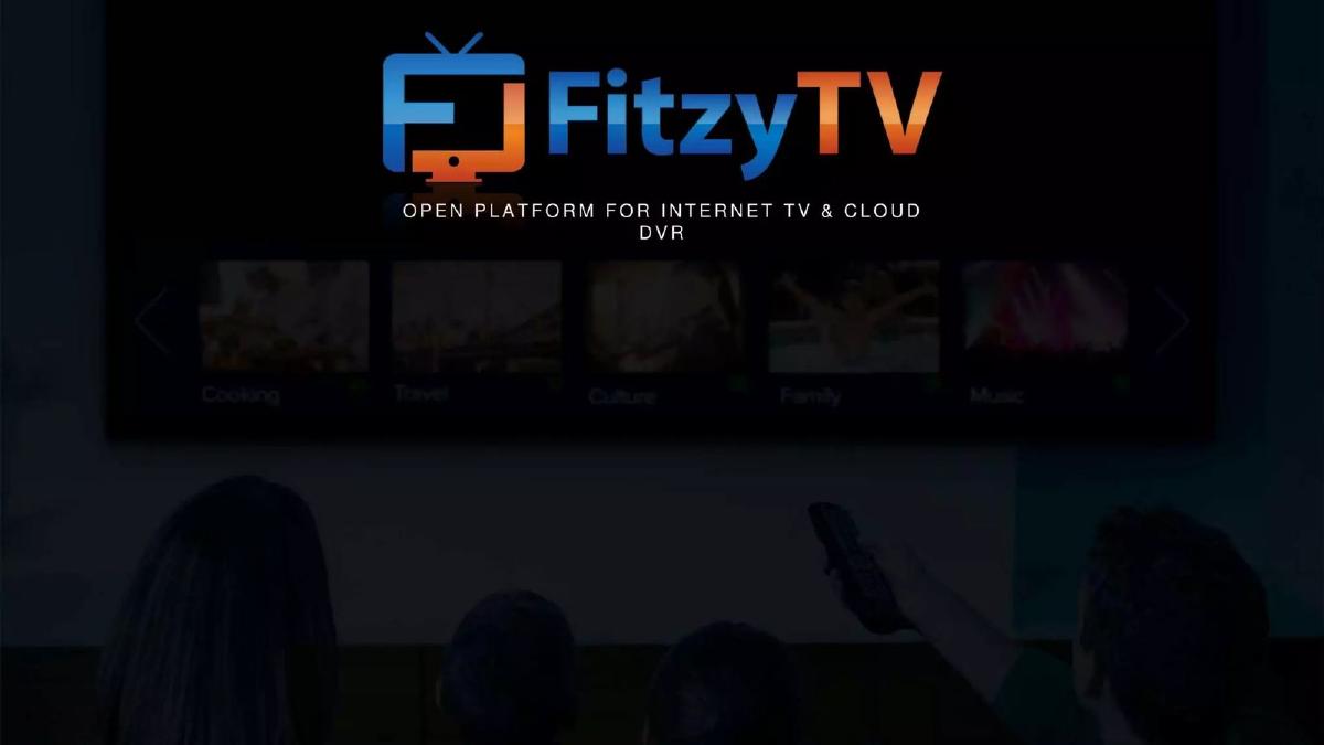 FitzyTV pitch deck slide 1 of 12