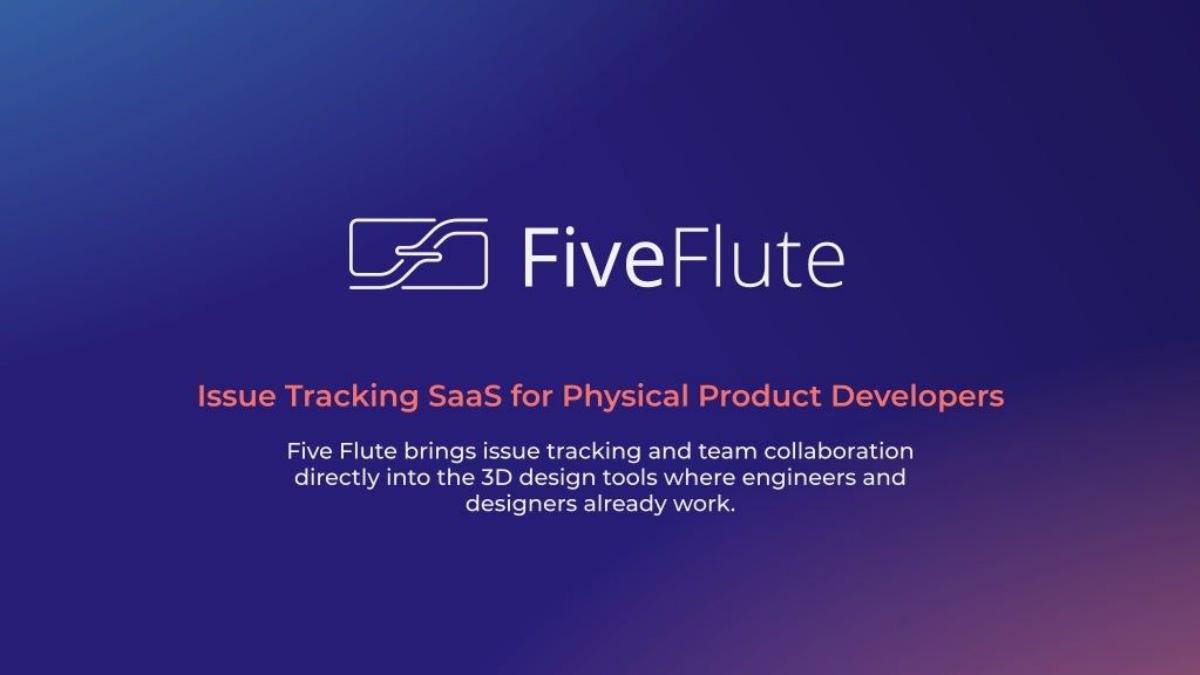 Five Flute pitch deck slide 1 of 17