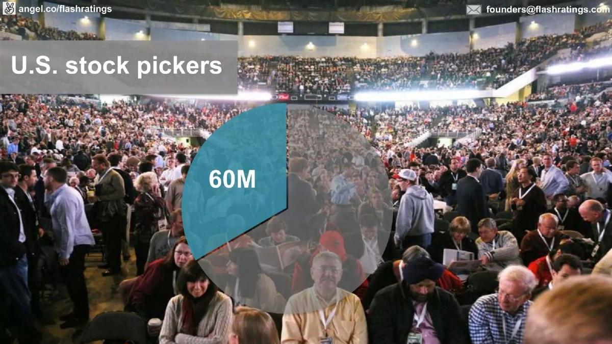 FlashRatings pitch deck slide 2 of 11