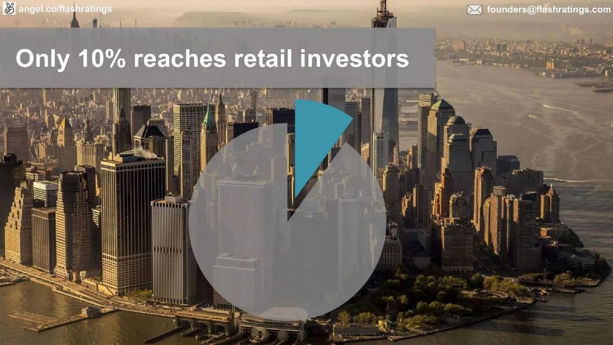 FlashRatings pitch deck slide 5 of 11