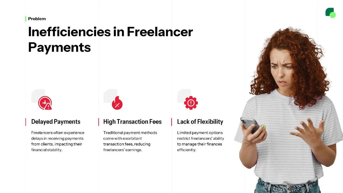 FlexPay pitch deck slide 2 of 15