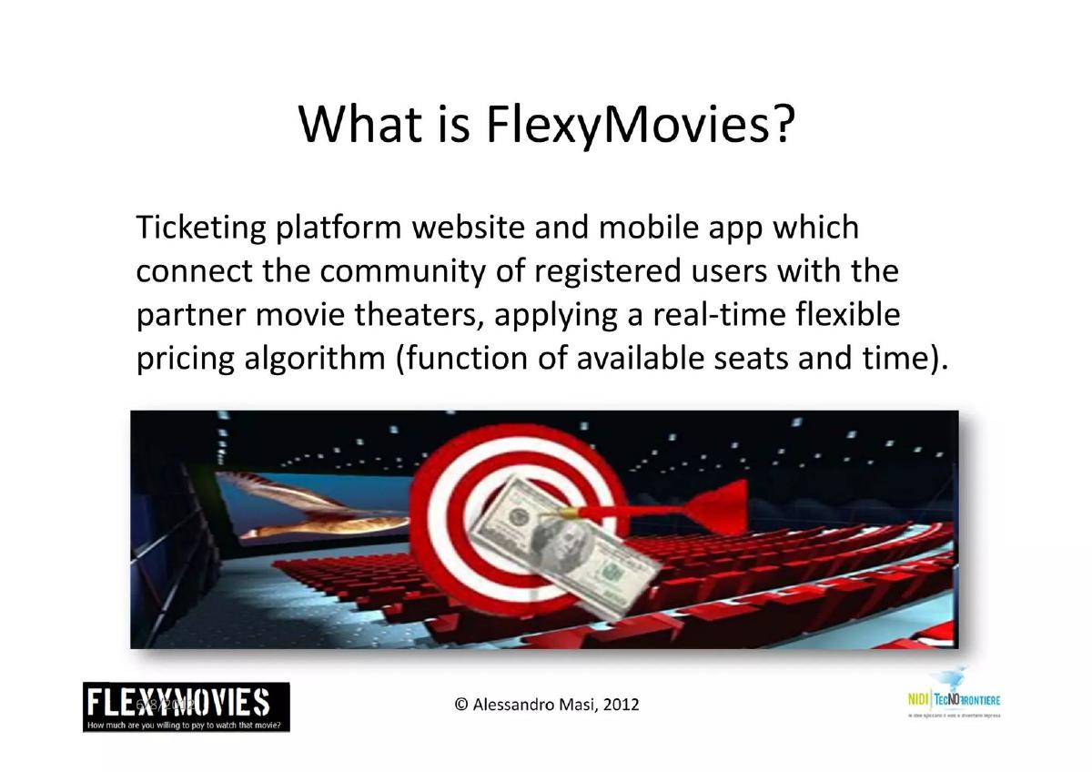 FlexyMovies pitch deck slide 3 of 16
