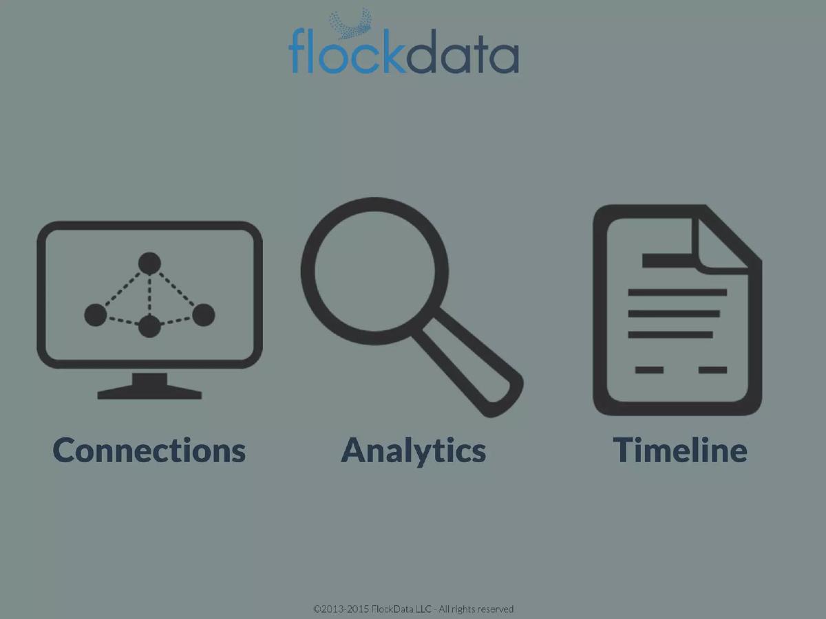 FlockData pitch deck slide 5 of 25