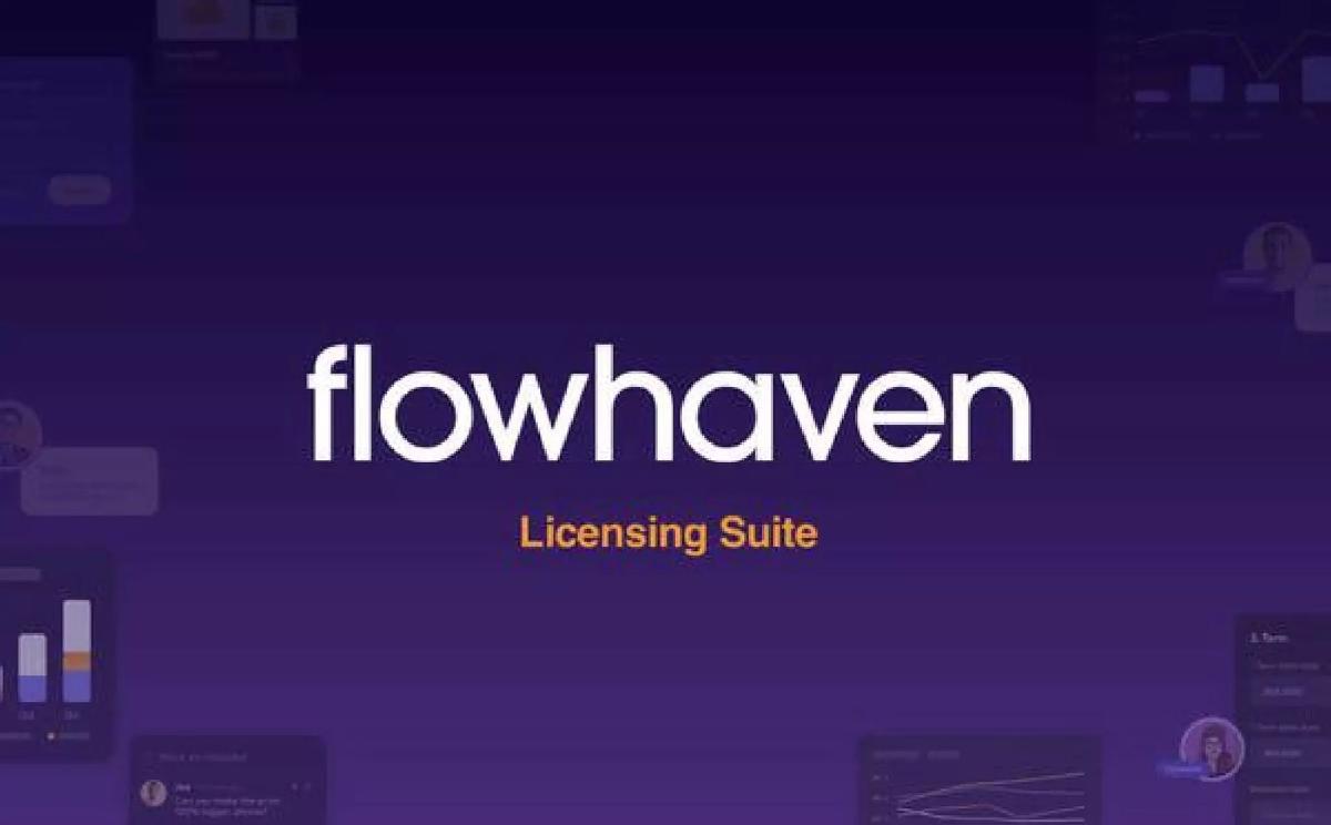 Flowhaven pitch deck slide 1 of 14