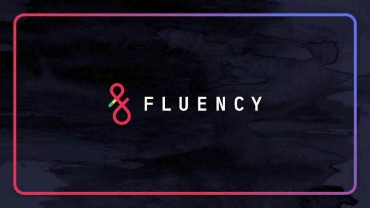 Fluency pitch deck slide 1 of 19