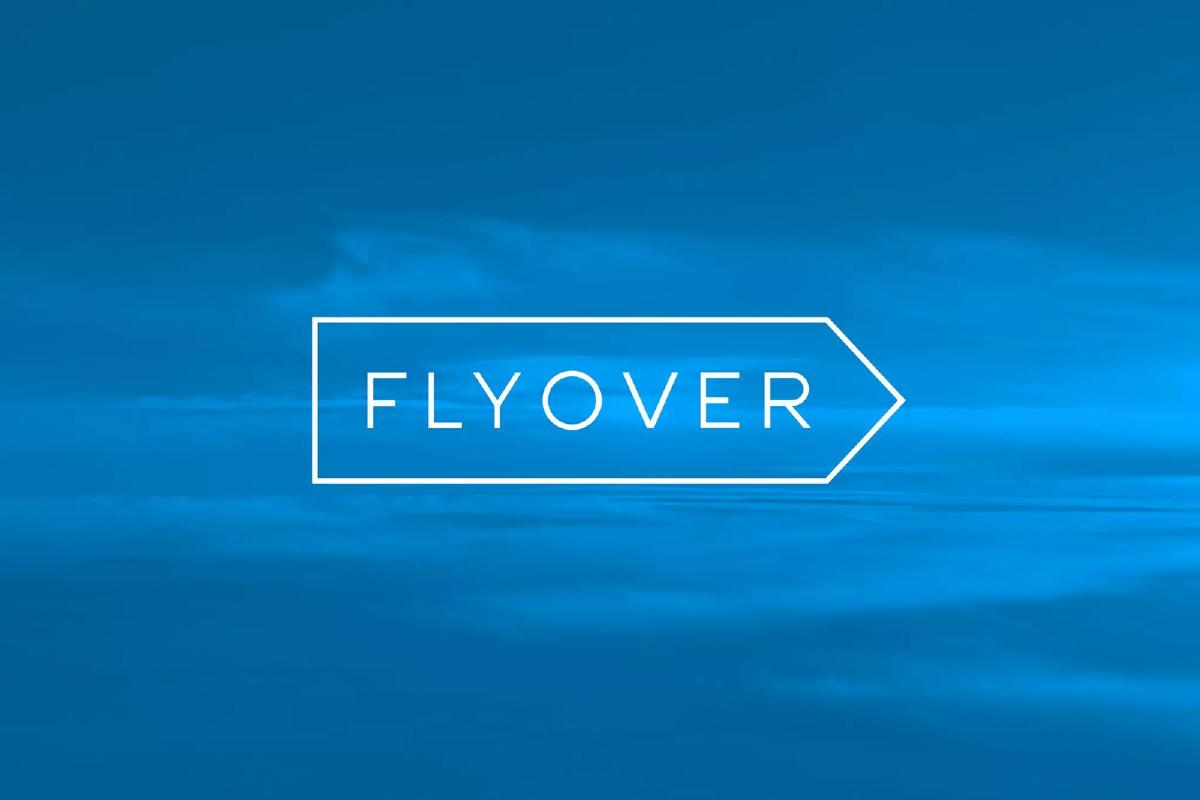 Flyover pitch deck slide 1 of 24