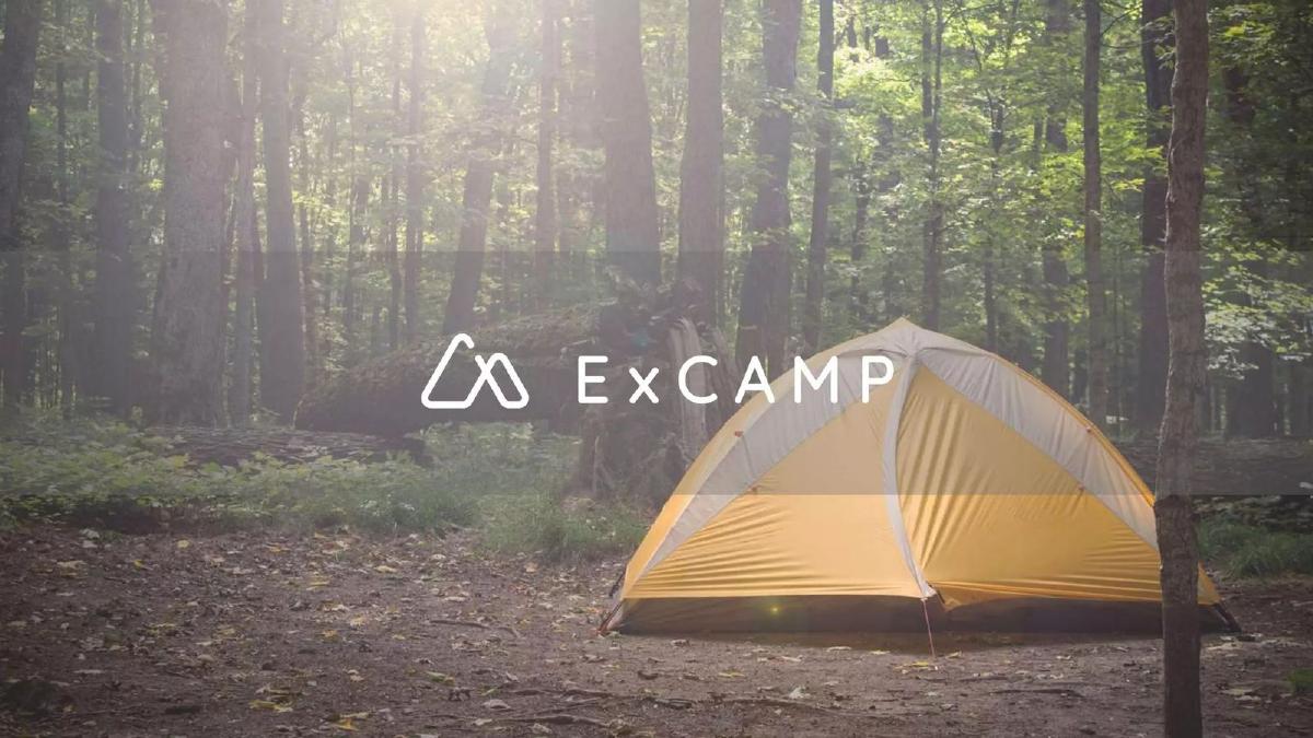 Forent ExCAMP pitch deck slide 1 of 19