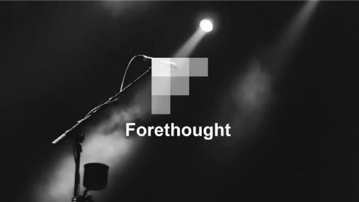 Forethought pitch deck slide 4 of 21