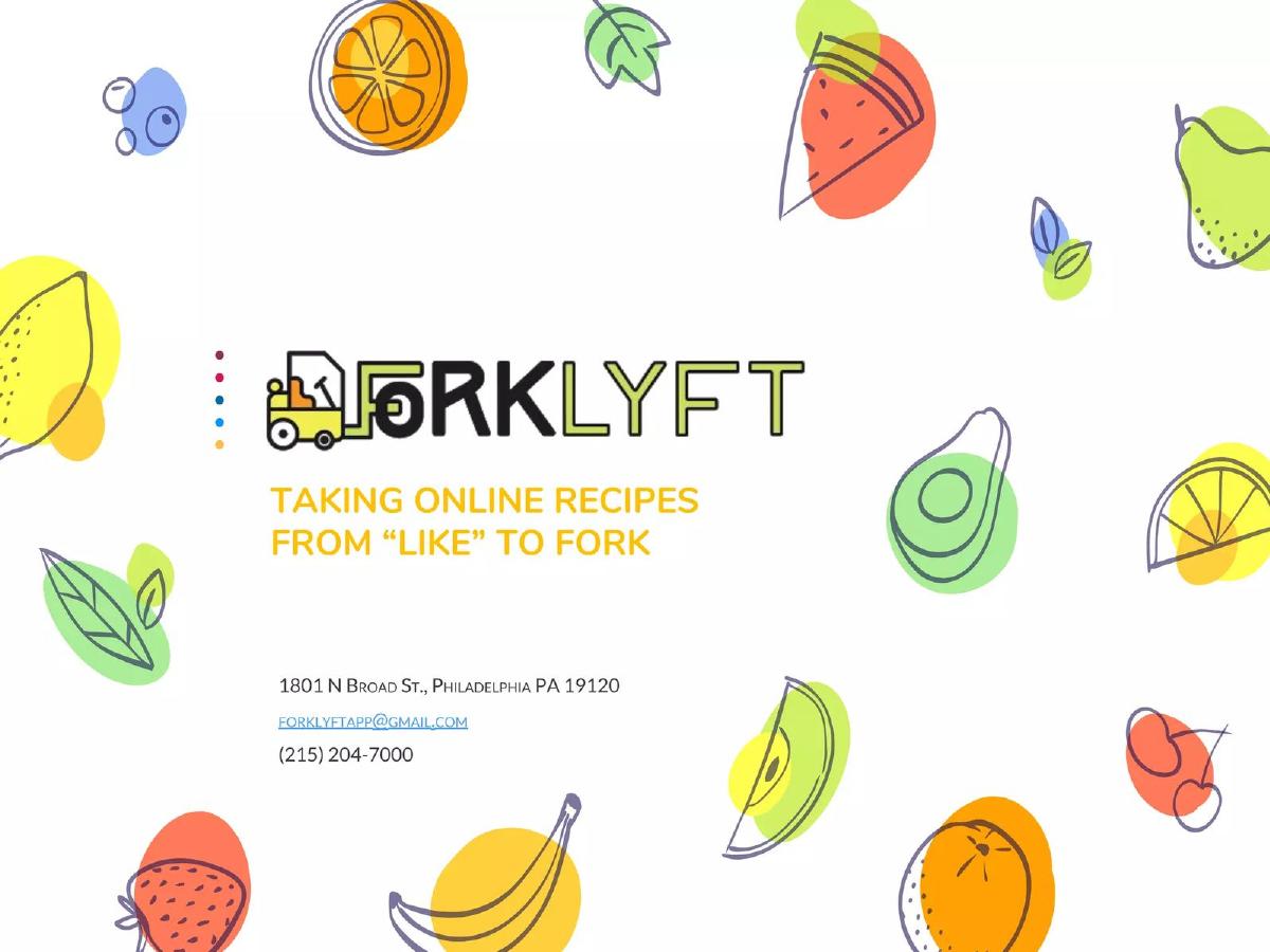 Forklyft pitch deck slide 1 of 39